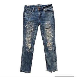 American Eagle super stretch jegging ankle jeans sz 6